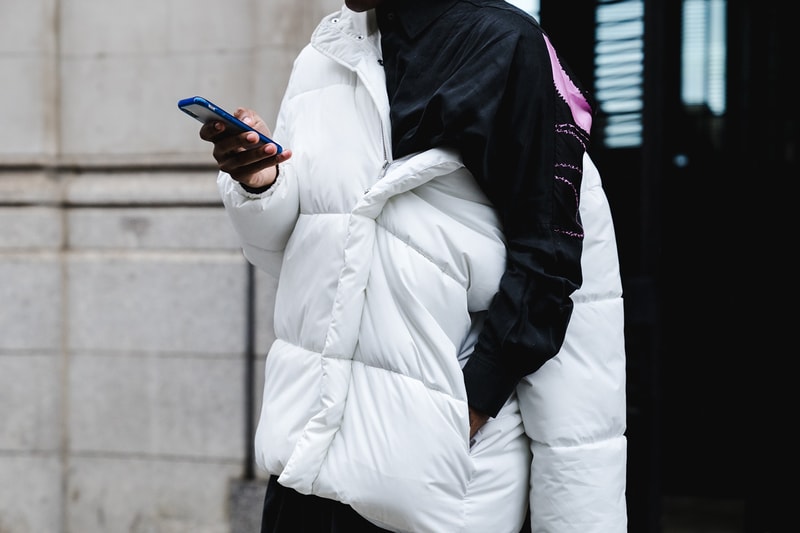 2018 가을, 겨울 뉴욕 남성 패션위크 거리 패션 streetsnaps new york fashion week mens fall winter 2018