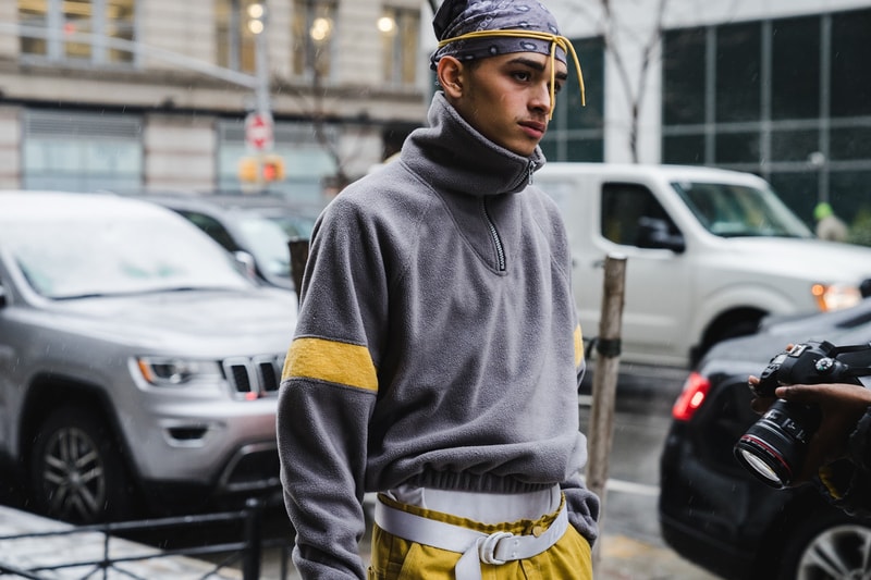 2018 가을, 겨울 뉴욕 남성 패션위크 거리 패션 streetsnaps new york fashion week mens fall winter 2018