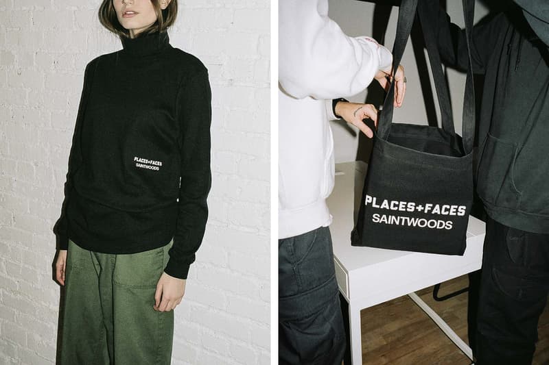 세인트 우드 플레이시스 플러스 페이시스 2018 캡슐 컬렉션 places plus faces saintwoods capsule collection