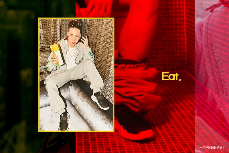 우디고차일드가 스케쳐스 DLT-A를 커스텀했다.