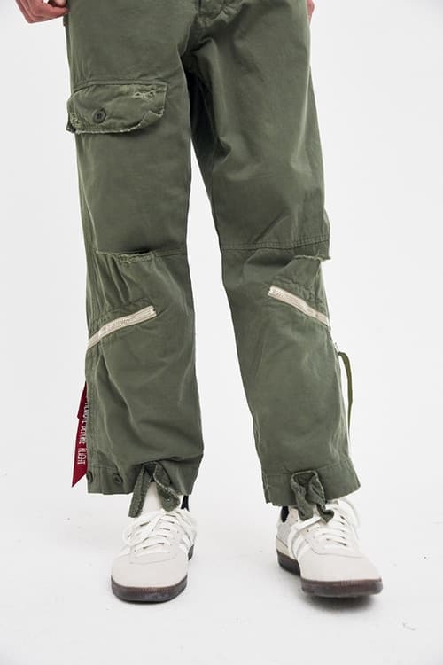 슬램잼 알파 인더스트리 협업 컬렉션 밀리터리 2018 slam jam 424 alpha industries collaboration collection closer look
