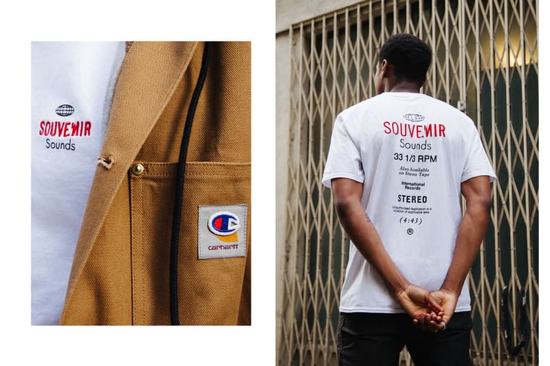 챔피온 x 칼하트 '챔파트' 재킷 souvenir works carhartt champion souvenir sounds volume 1 lookbook