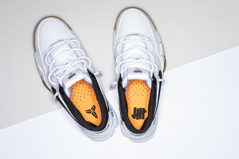 언디피티드 x 나이키 코비 1 '프로트로' 화이트 검 undefeated nike kobe 1 protro white gum 2018