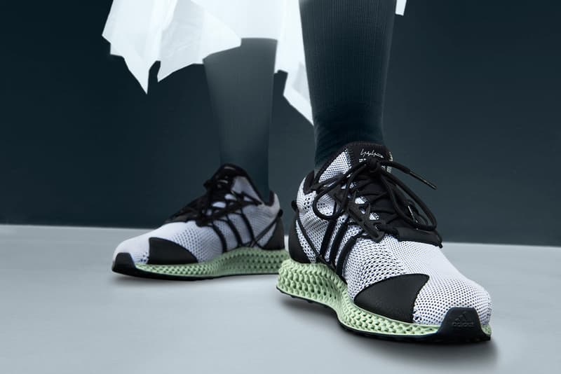 y3 아디다스 요지 야마모토 러너 디지털 광합성 2018 adidas yohji yamamoto y-3 runner 4d futurecraft black white