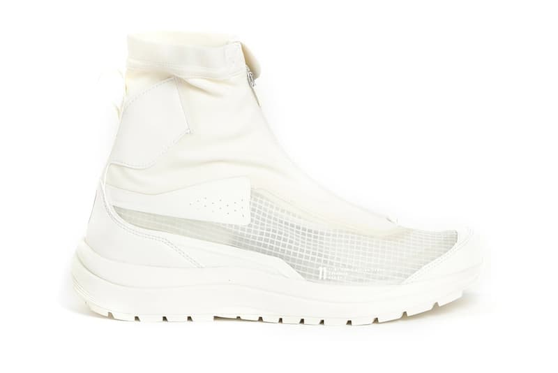 살로몬 x 11 바이 보리스 비잔 사베리 하이탑 발매 2018 11 by boris bidjan saberi spring summer sneaker salomon high top ivory