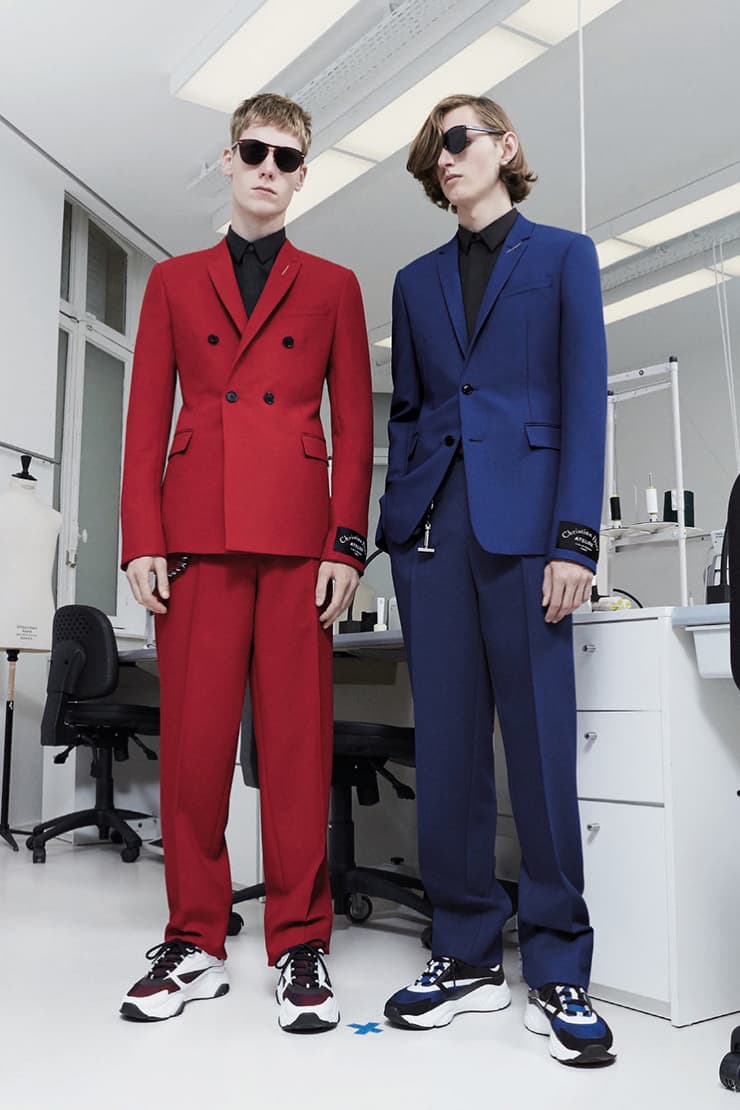 크리스 반 아쉐 디올 옴므 2018 프리 폴 컬렉션 룩북 kris van assche dior homme pre fall lookbook