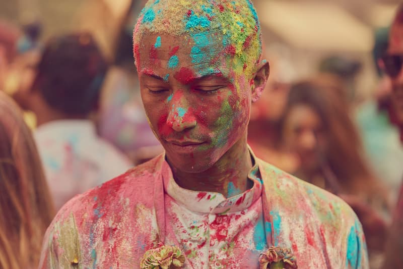 퍼렐 윌리엄스가 함께한 인도 홀리 축제 2018, pharrell-williams india holi festival