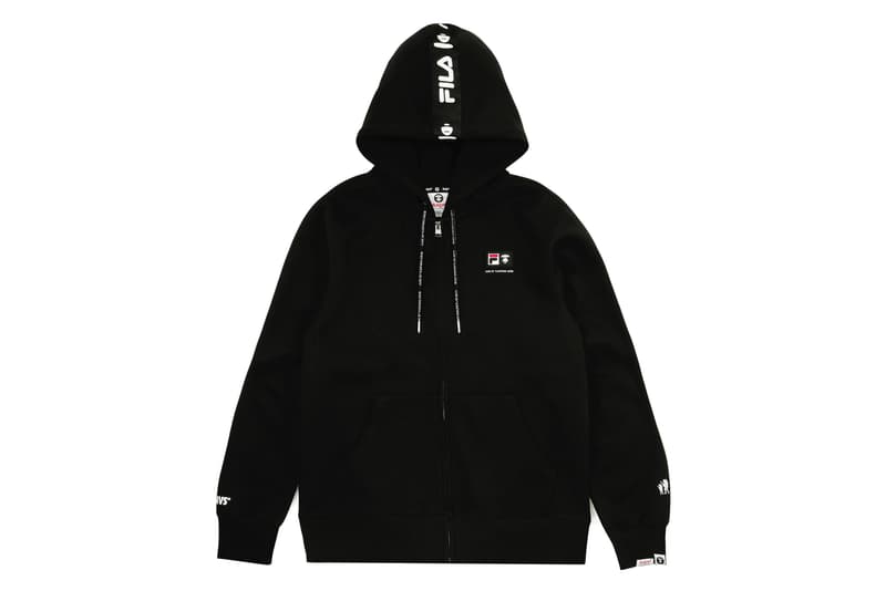 에이프 바이 베이프 휠라 차이나 협업 룩북 제품군 2018 aape by bape fila china collaboration