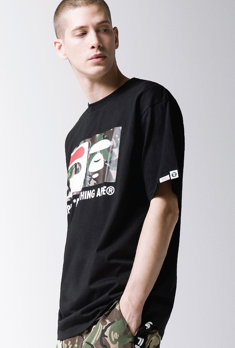에이프 바이 베이프 휠라 차이나 협업 룩북 제품군 2018 aape by bape fila china collaboration