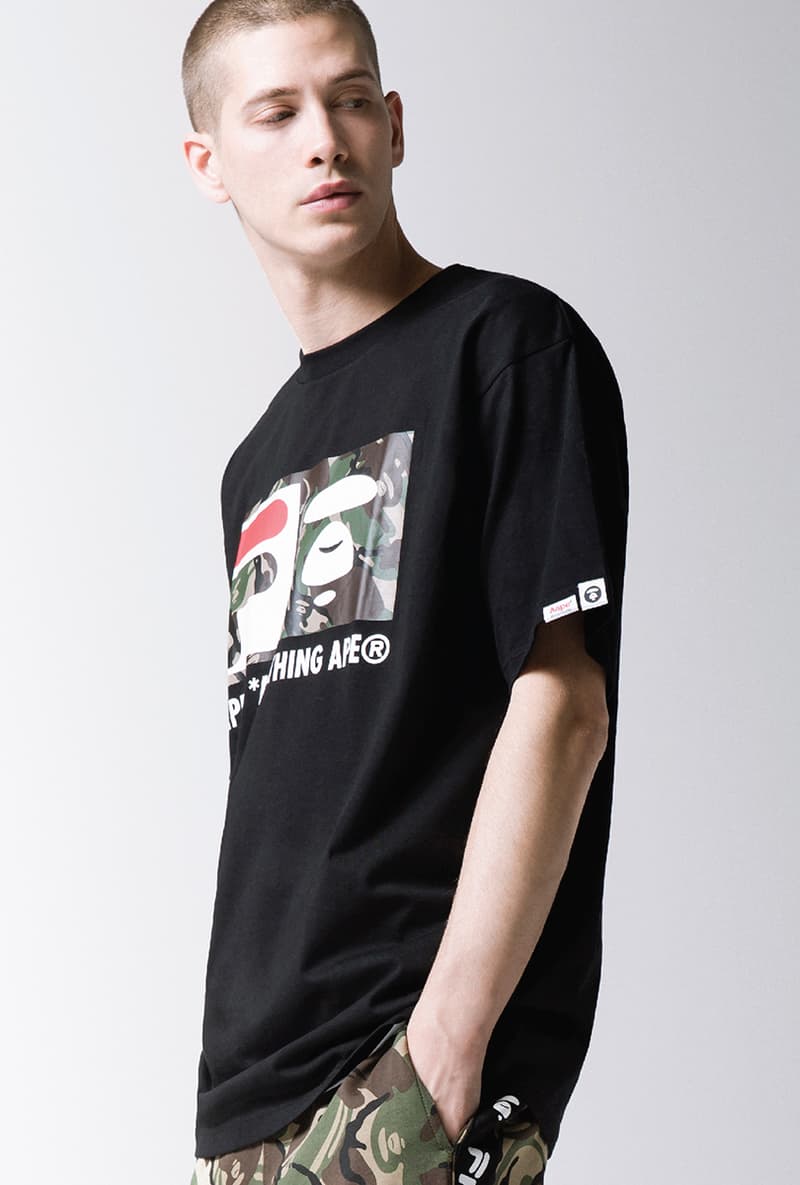 에이프 바이 베이프 휠라 차이나 협업 룩북 제품군 2018 aape by bape fila china collaboration