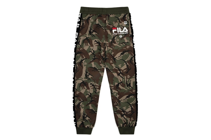 에이프 바이 베이프 휠라 차이나 협업 룩북 제품군 2018 aape by bape fila china collaboration