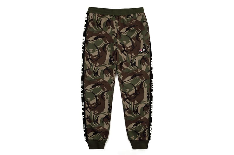 에이프 바이 베이프 휠라 차이나 협업 룩북 제품군 2018 aape by bape fila china collaboration