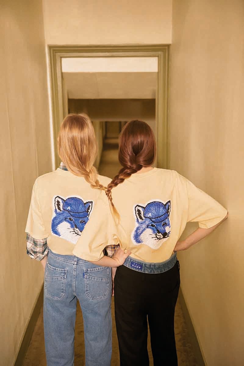 아더에러 메종 키츠네 캡슐 컬렉션 비이커 2018 ader error maison kitsune capsule collection beaker