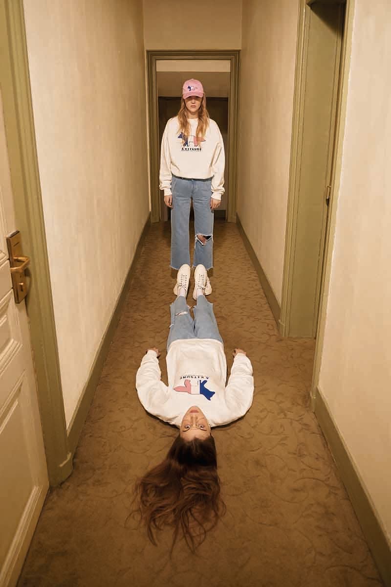 아더에러 메종 키츠네 캡슐 컬렉션 비이커 2018 ader error maison kitsune capsule collection beaker