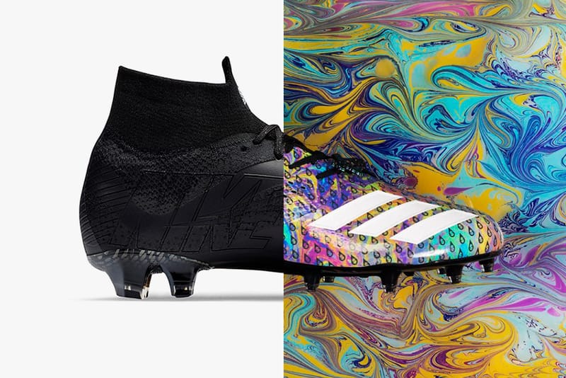 나이키 vs. 아디다스, 극과 극의 클리트 출시