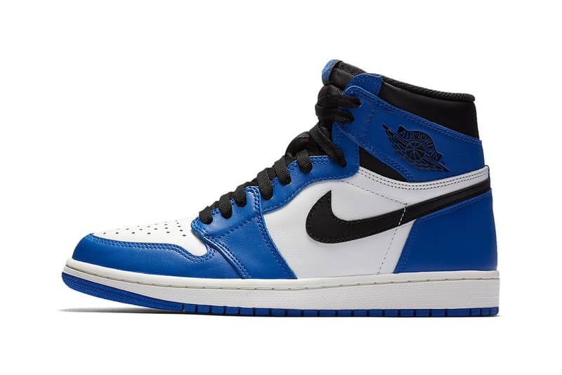 나이키 에어 조던 1 '게임 로열' air jordan 1 game royal official snkrs release 2018