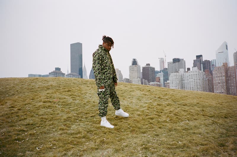 베이프 x 언디피티드 x 스키 마스크 더 슬럼프 갓 룩북 2018, bape undefeated ski mask the slump god lookbook