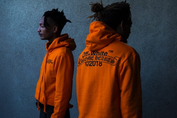 업데이트: 오프 화이트 x 크롬 하츠 후디 국내 발매 정보 & 추가 사진