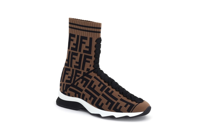 펜디 'Fun Fur' 로고 신발 캡슐 2018 fendi ff logo shoe capsule