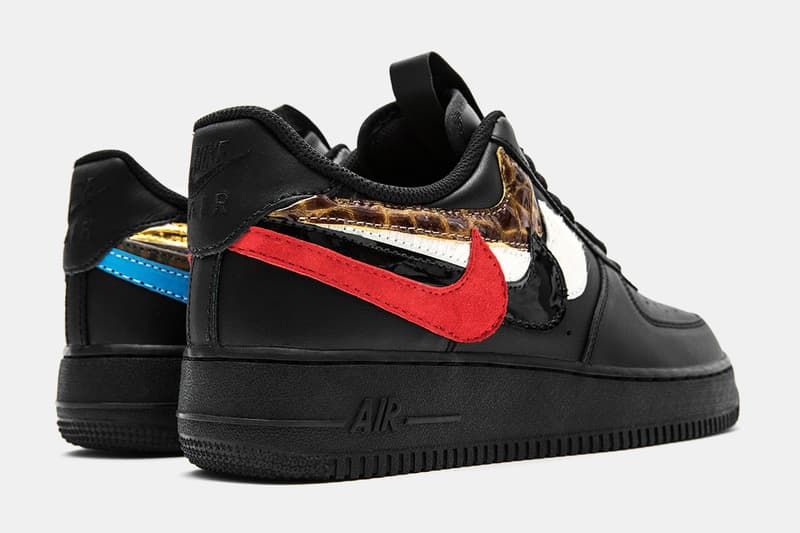 존 가이거 미스플레이스드 체크 에어 포스 1 로우 블랙 2018 john geiger misplaced checks air force 1 low black