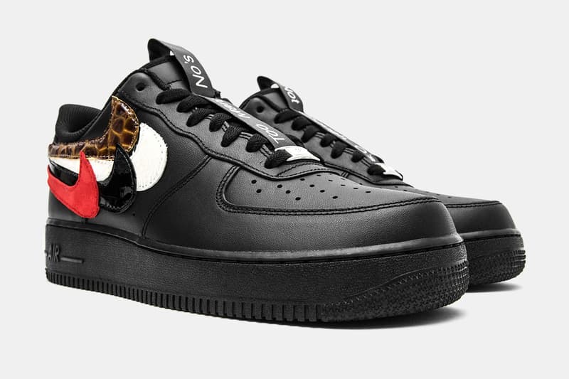 존 가이거 미스플레이스드 체크 에어 포스 1 로우 블랙 2018 john geiger misplaced checks air force 1 low black