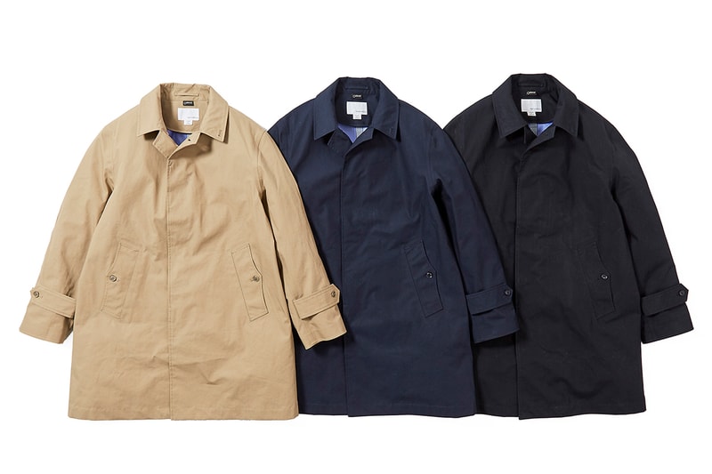 nanamica fall winter collection items