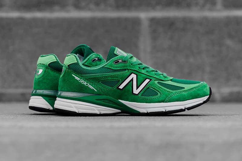 뉴발란스 '990v4' 모델 새로운 색상 발매 정보 2018 new balance new sneakers usa new green