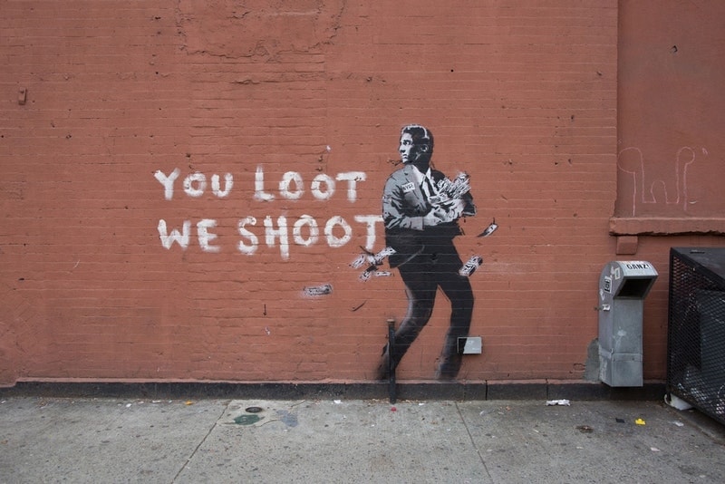 뱅크시 예술 작품 뉴욕 2018 banksy art pieces new york city