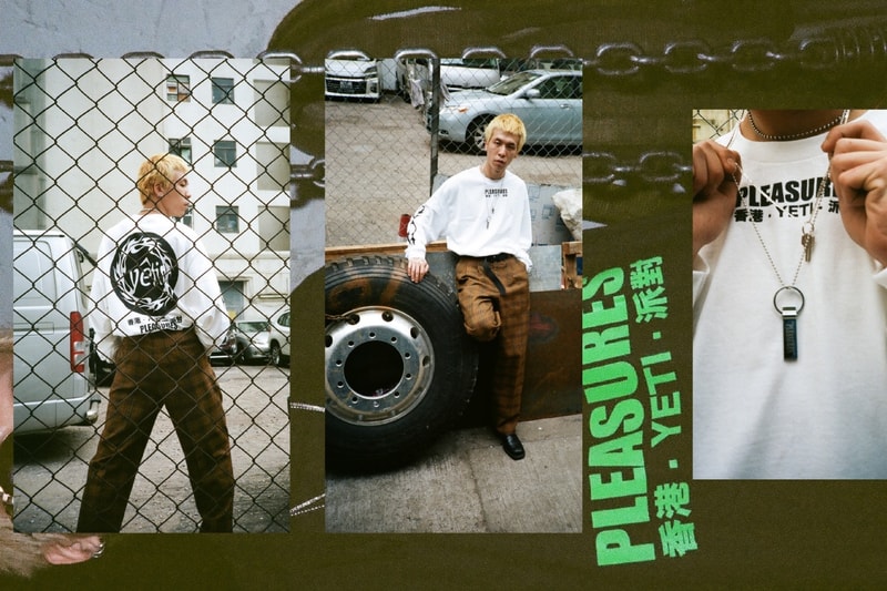 플레져스 예티 아웃 협업 캡슐 2018 PLEASURES Yeti Out collaboration capsule