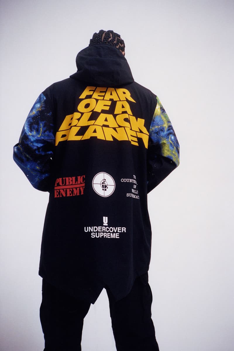 슈프림 x 언더커버 x 퍼블릭 에너미 룩북 & 제품 사진 supreme public enemy undercover lookbook 2018 닥터 마틴 dr martens
