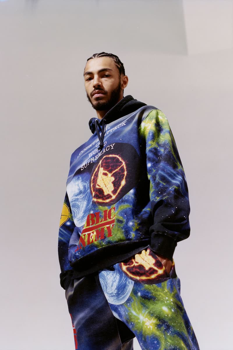 슈프림 x 언더커버 x 퍼블릭 에너미 룩북 & 제품 사진 supreme public enemy undercover lookbook 2018 닥터 마틴 dr martens