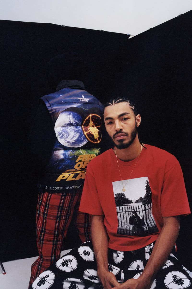 슈프림 x 언더커버 x 퍼블릭 에너미 룩북 & 제품 사진 supreme public enemy undercover lookbook 2018 닥터 마틴 dr martens