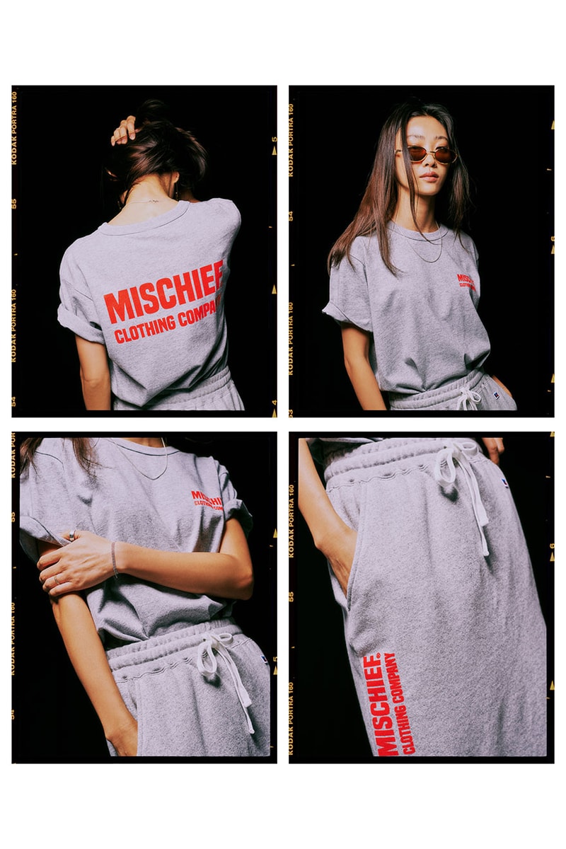 미스치프 러셀 애슬레틱 재팬 협업 2018 mischief russell athletic collaboration