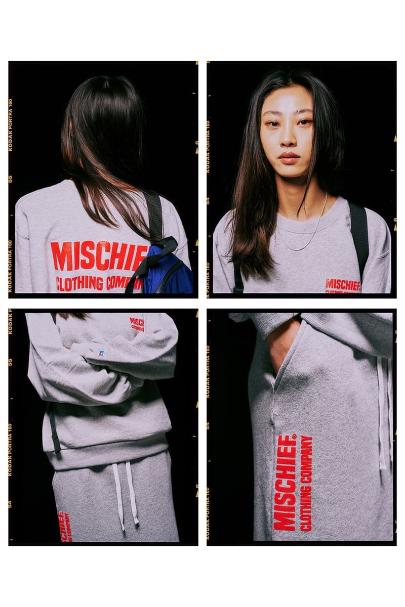 미스치프 러셀 애슬레틱 재팬 협업 2018 mischief russell athletic collaboration