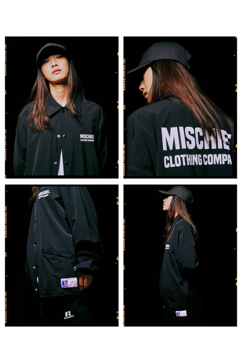 미스치프 러셀 애슬레틱 재팬 협업 2018 mischief russell athletic collaboration