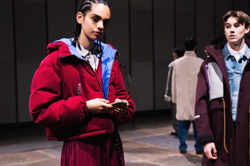 소이 2018 가을, 겨울 도쿄 패션위크 프레젠테이션 백스테이지 soe fall winter backstage tokyo fashion week
