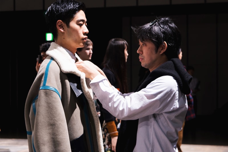 소이 2018 가을, 겨울 도쿄 패션위크 프레젠테이션 백스테이지 soe fall winter backstage tokyo fashion week