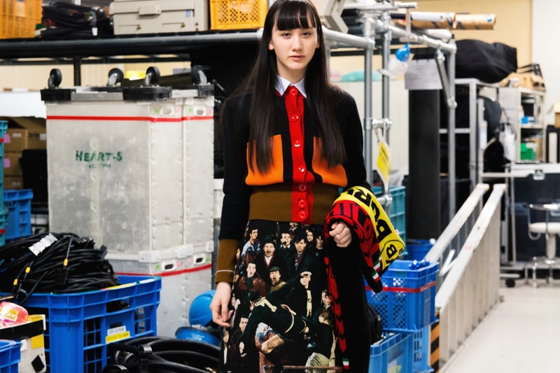 소이 2018 가을, 겨울 도쿄 패션위크 프레젠테이션 백스테이지 soe fall winter backstage tokyo fashion week