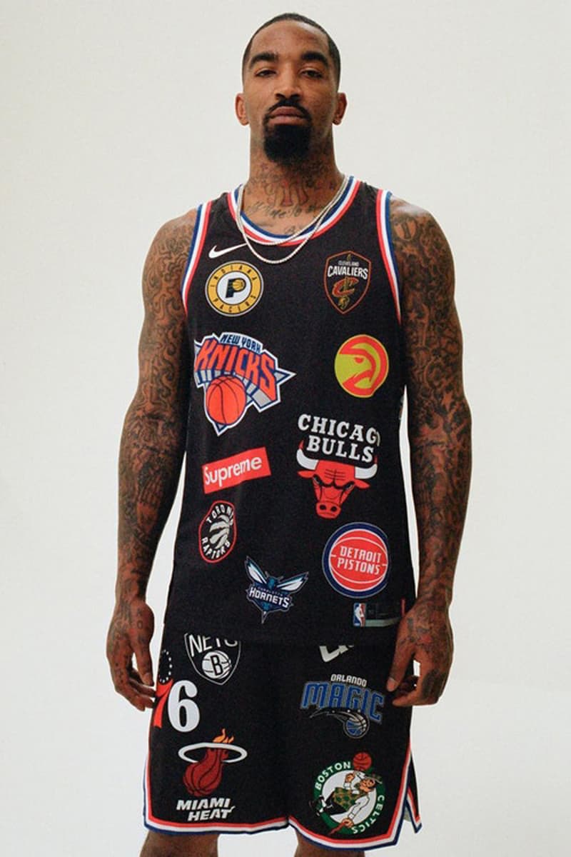 슈프림 x 나이키 x NBA 농구 저지 2018, SUPREME x NIKE x NBA Collaboration Jersey