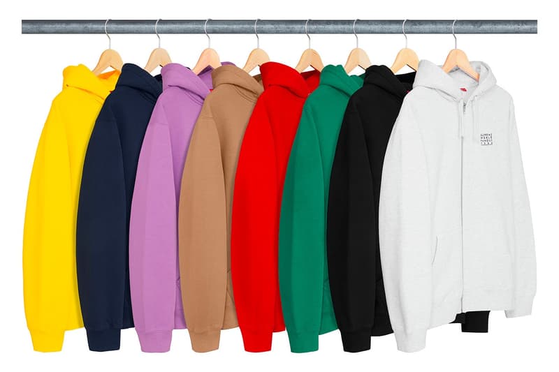 슈프림 2018 봄, 여름 2차 발매 제품군, SUPREME 2018 Spring Summer Second drop