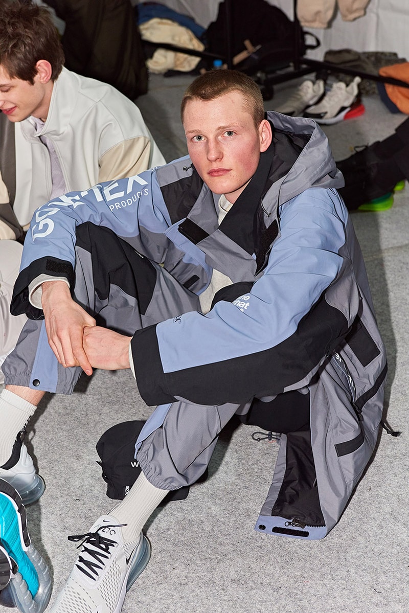 디스이즈네버댓 x SFDF 2018 가을, 겨울 쇼 백스테이지 현장 thisisneverthat seoul fashion week backstage fall winter samsung fashion design find