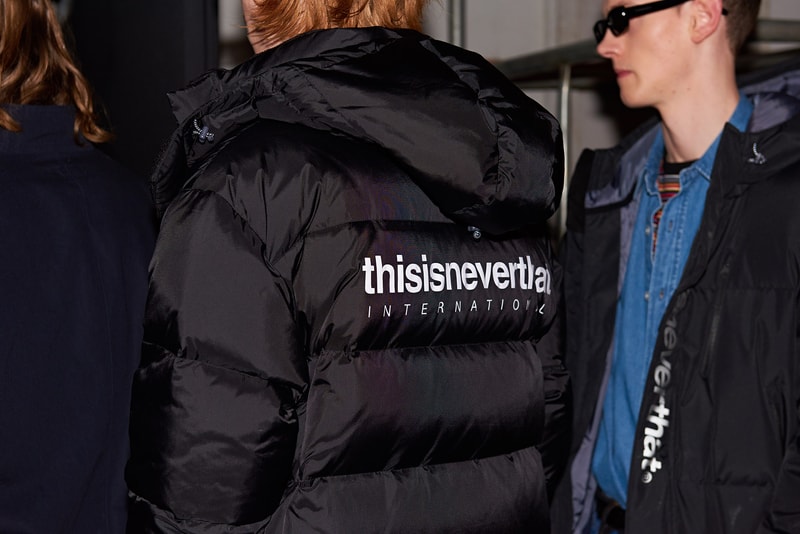 디스이즈네버댓 x SFDF 2018 가을, 겨울 쇼 백스테이지 현장 thisisneverthat seoul fashion week backstage fall winter samsung fashion design find