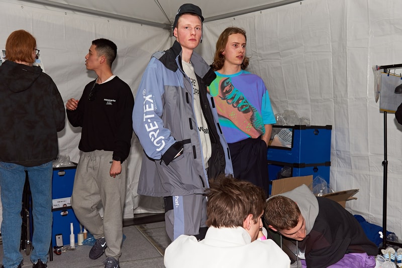 디스이즈네버댓 x SFDF 2018 가을, 겨울 쇼 백스테이지 현장 thisisneverthat seoul fashion week backstage fall winter samsung fashion design find