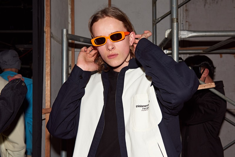 디스이즈네버댓 x SFDF 2018 가을, 겨울 쇼 백스테이지 현장 thisisneverthat seoul fashion week backstage fall winter samsung fashion design find