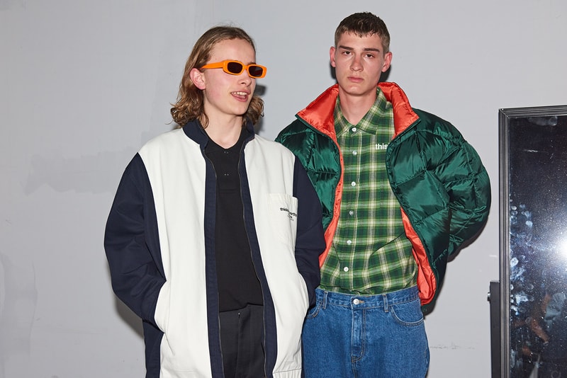 디스이즈네버댓 x SFDF 2018 가을, 겨울 쇼 백스테이지 현장 thisisneverthat seoul fashion week backstage fall winter samsung fashion design find