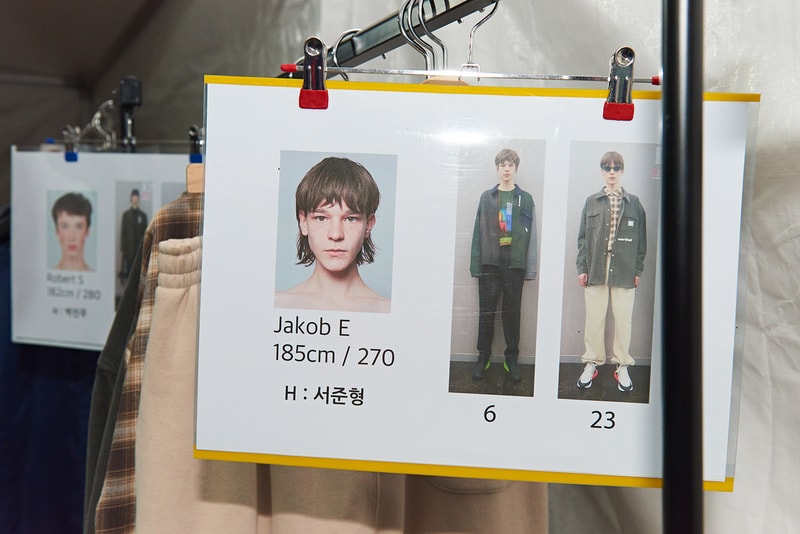 디스이즈네버댓 x SFDF 2018 가을, 겨울 쇼 백스테이지 현장 thisisneverthat seoul fashion week backstage fall winter samsung fashion design find