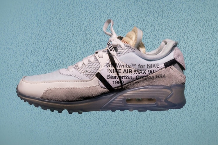 버질 아블로 x 나이키 '검은색' 에어맥스 90 발매 정보