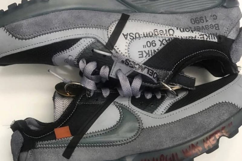 버질 아블로 x 나이키 에어맥스 90 '그레이' 출시?