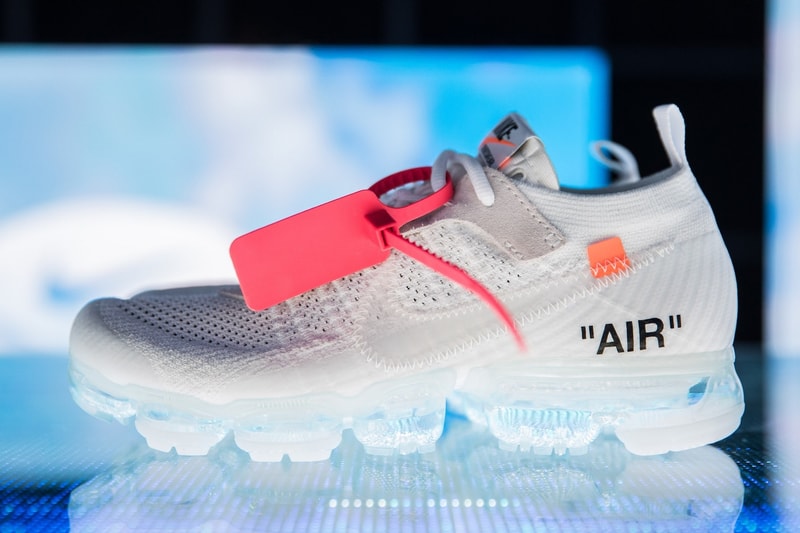 버질 아블로 나이키 2018 베이퍼맥스 화이트 블랙 발매일 virgil abloh nike vapormax white black release date