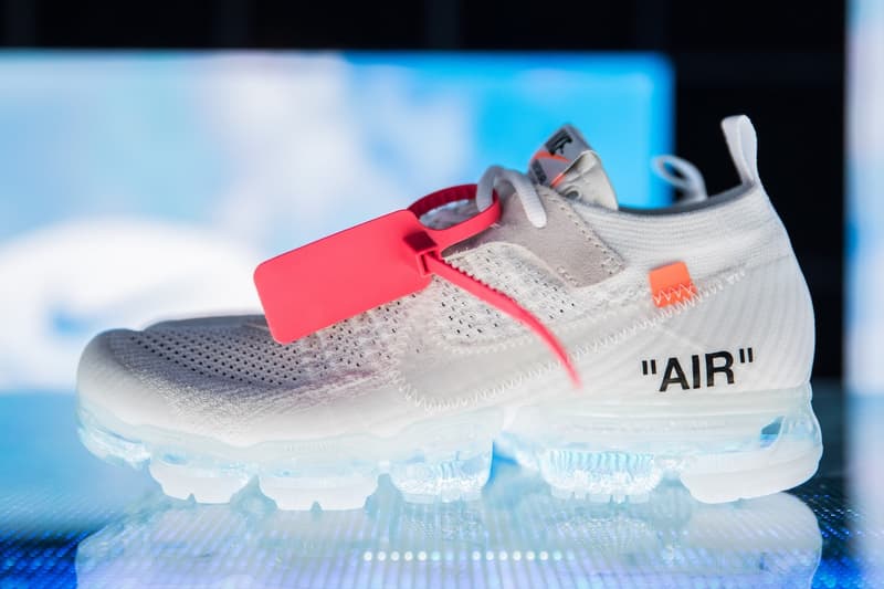 버질 아블로 나이키 2018 베이퍼맥스 화이트 블랙 발매일 virgil abloh nike vapormax white black release date